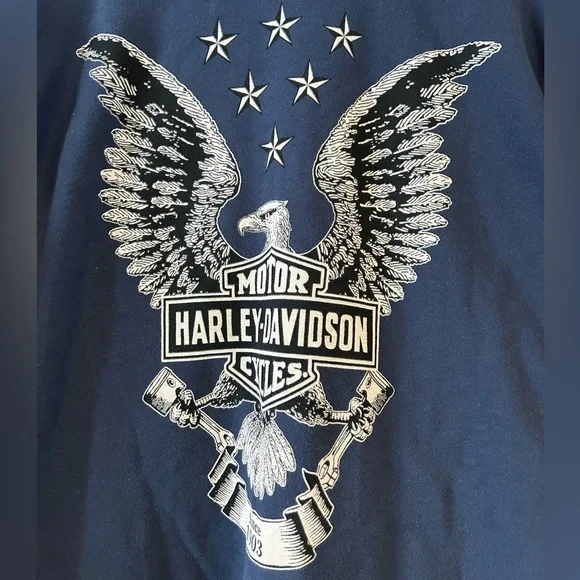 Harley-Davidson Shirts Harley Davidson Zip Up Hoodie - Main Image